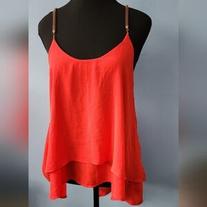 Blush NWT Chain Strap Top Size M